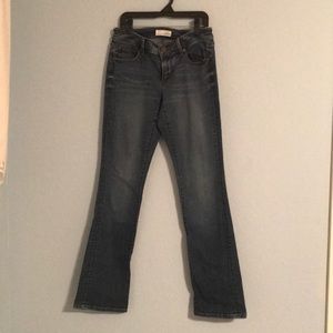 Loft curvy boot jeans